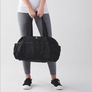 Like New - Lululemon Gym To Win Duffel Bag - Black